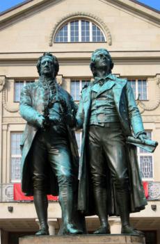 Goethe & Schiller, foto: Andreas Trepte na Wikimedia